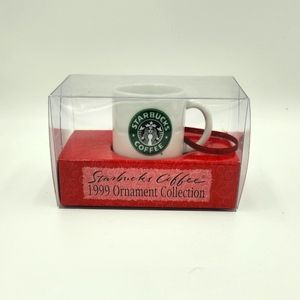 Starbucks Christmas ornament 1999